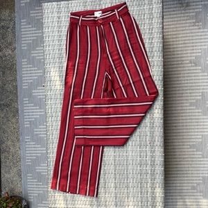 Amuse society cropped flare pants